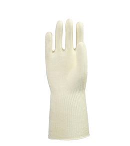 Representative image for glove protection and accessories: white knitted inner glove.